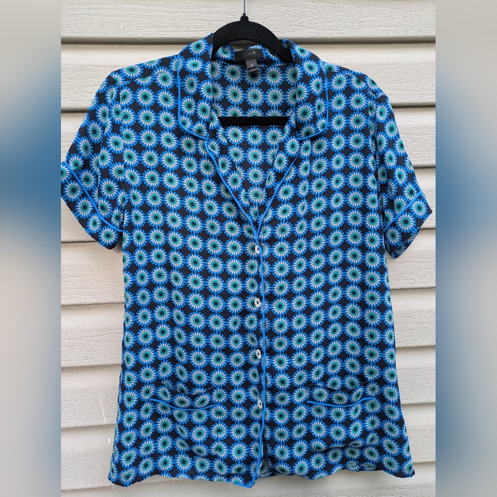 J. Crew. Pajama Style Top